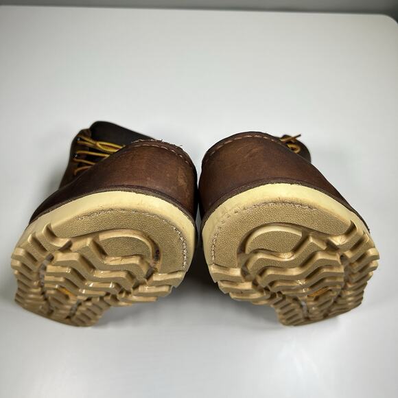 Red Wing 2440 Safety Toe Work Boots Men’s 12 EE Wide Moc Toe Leather main image 2